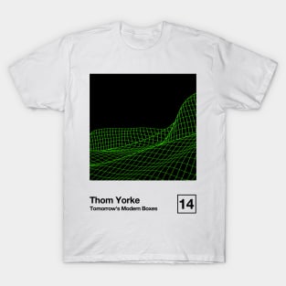 Tomorrow's Modern Boxes / Minimalist Style Graphic Artwork Design T-Shirt